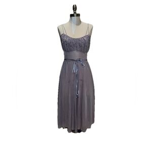 Purple slip dress milk maid dress
